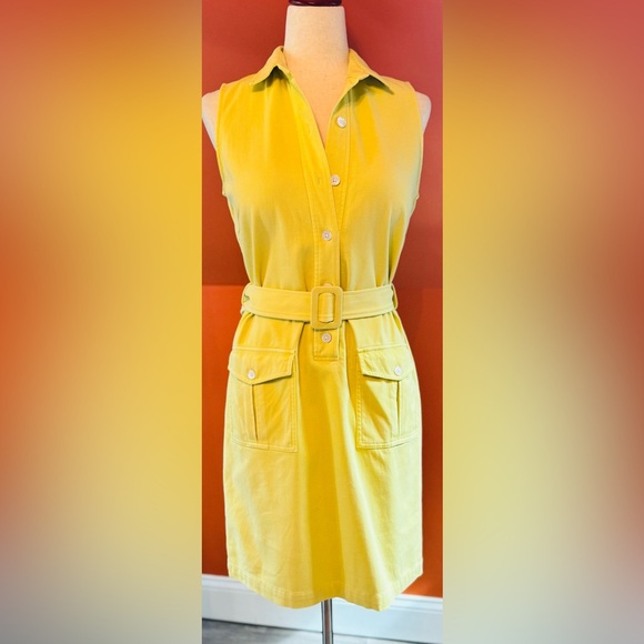 J.McLaughlin Sleeveless Belted Dress - Picture 2 of 7